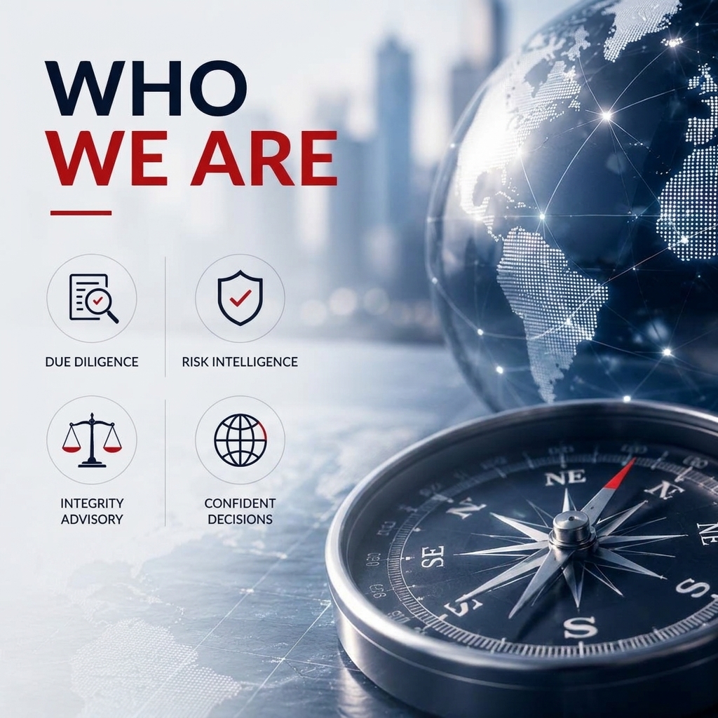 Clearpoint risk advisory visual representing structured due diligence and intelligence